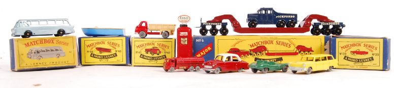 COLLECTION OF MATCHBOX MOKO LESNEY DIECAST MODELS