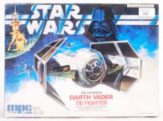 ERTL MPC STAR WARS SCALE MODEL KIT DARTH VADER TIE