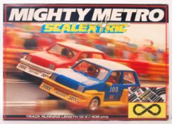VINTAGE SCALEXTRIC MIGHTY METRO BOXED SLOT CAR SET