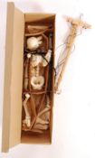 ORIGINAL VINTAGE PELHAM PUPPETS MADE SL18 SKELETON PUPPET
