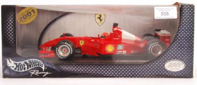 HOT WHEELS 1/18 SCALE MICHEAL SCHUMACHER DIECAST MODEL