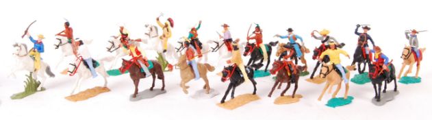 COLLECTION OF VINTAGE TIMPO TOYS & HERALD MOUNTED