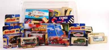 ASSORTED BOXED SCALE DIECAST MODEL VEHICLES