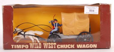 RARE VINTAGE TIMPO TOYS BOXED PLASTIC CHUCK WAGON