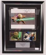 STAR WARS - FRANK OZ - YODA - AUTOGRAPHED 8X10