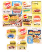 COLLECTION OF CORGI JUNIORS CARDED DIECAST MODELS