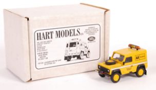 HART MODELS WHITE METAL MODEL LAND ROVER AA BOXED