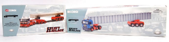 CORGI HEAVY HAULAGE LIMITED EDITION 1:50 SCALE DIECAST VEHICLES