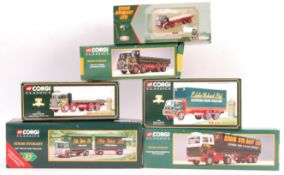 COLLECTION OF CORGI EDDIE STOBART BOXED DIECAST MO