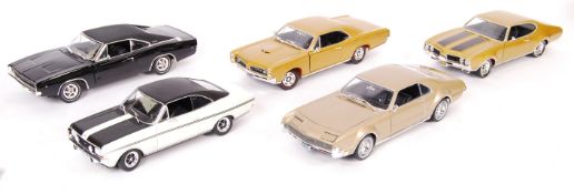 COLLECTION OF ASSORTED 1/18 SCALE DIECAST MODELS