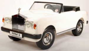 RARE VINTAGE SHARNA TRI-ANG ROLLS ROYCE CORNICHE PEDAL CAR