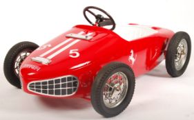 RARE VINTAGE 1960'S MORELLET & GUERINEAU FERRARI PEDAL RACING CAR