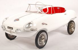 RARE VINTAGE 1960'S TRI-ANG E-TYPE JAGUAR PEDAL CAR