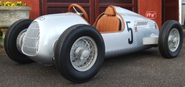 INCREDIBLE RARE AUDI AUTO UNION LIMITED EDITION PEDAL CAR