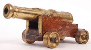 REPRODUCTION SCALE DESKTOP BLACK POWDER NAVAL CANN