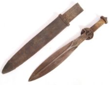 RARE WWI FIRST WORLD WAR WELSH TRENCH FIGHTING KNI