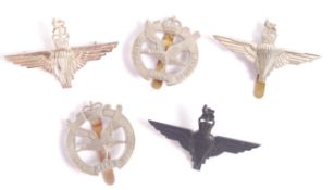COLLECTION OF PARACHUTE REGIMENT & GLIDER REGIMENT CAP BADGES