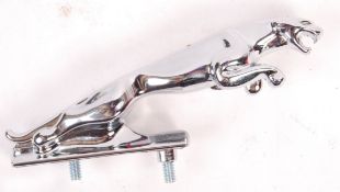 ORIGINAL LEAPING JAGUAR CHROMED CAR MASCOT HOOD OR