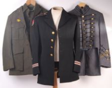 COLLECTION OF THREE 20TH CENTURY UNIFORM JACKETS