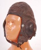 RARE WWII BATTLE OF BRITAIN B TYPE RAF ISSUE FLYING HELMET