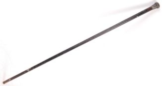 ANTIQUE 19TH CENTURY QUARTER MASTER SERGEANT SWAGGER STICK