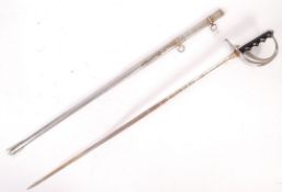 ITALIAN 1888 PATTERN CAVALRY OFFICERS SWORD AND SCABBARD