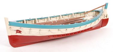 LARGE SCALE MUSEUM QUALITY WHITE STAR LINE MODEL LIFEBOAT