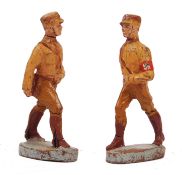 RARE ANTIQUE GERMAN NAZI PARTY BROWNSHIRT ELASTOLI