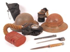 COLLECTION OF ASSORTED MILITARIA WWII