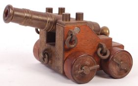 VINTAGE DESKTOP CANNON - REPLICA OF A 1512 NAVAL CANNON