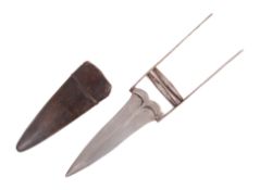 20TH CENTURY INDIAN KATAR STEEL PUNCHING DAGGER