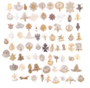 COLLECTION OF VINTAGE BRITISH ARMY UNIFORM CAP BADGES