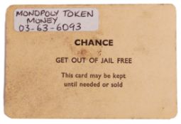 THE GREAT TRAIN ROBBERT - ORIGINAL MONOPOLY CHANCE