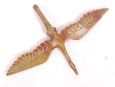 20TH CENTURY HISPANO SUIZA TYPE MASCOT SCULPTED HOOD ORNAMENT