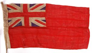 ORIGINAL WWII 1940 DATED ROYAL NAVY WAR DEPARTMENT FLAG