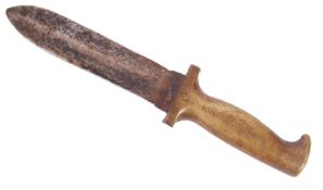 C.E. HEINKE & CO LTD LONDON BRASS AND STEEL DIVER KNIFE