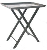 RARE EARLY 20TH CENTURY FISHERMANS TRAY TABLE ON S