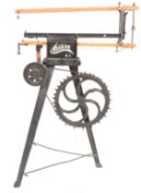 An early 20th Century Hobbies cast iron fret saw,