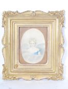 A 19th Century watercolour and pencil on paper stu