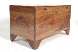 A mid century 1950's Chinese camphor wood blanket