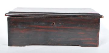 A 19th Century Victorian simulated coromandel and