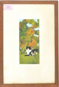 Anthea Lewis- A mid 20th Century painting depictin