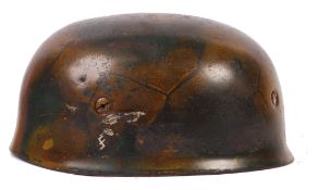 RARE WWII ERA GERMAN AIRBORNE PARATROOPER HELMET