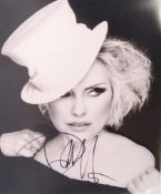 DEBBIE HARRY - BLONDIE - AUTOGRAPHED 8X10