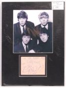 THE FOUR PENNIES - BEAT MUSIC - AUTOGRAPHED ALBUM