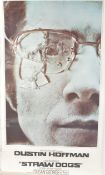 ORIGINAL 1970'S LARGE STRAW DOGS FILM POSTER