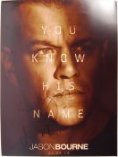 JASON BOURNE - MATT DAMON & DIRECTOR - SIGNED MOVI