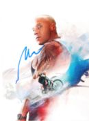 VIN DIESEL - XXX - FAST & FURIOUS - SIGNED 8X10