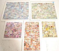 A collection of five various sized 20th Century  w