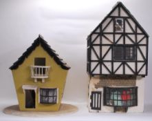A vintage 20th Century Tudor style dolls house hav